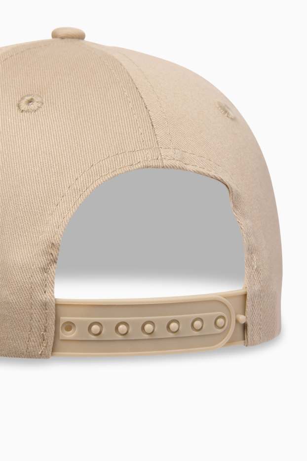 Children Boys - Digger - baseball cap - beige