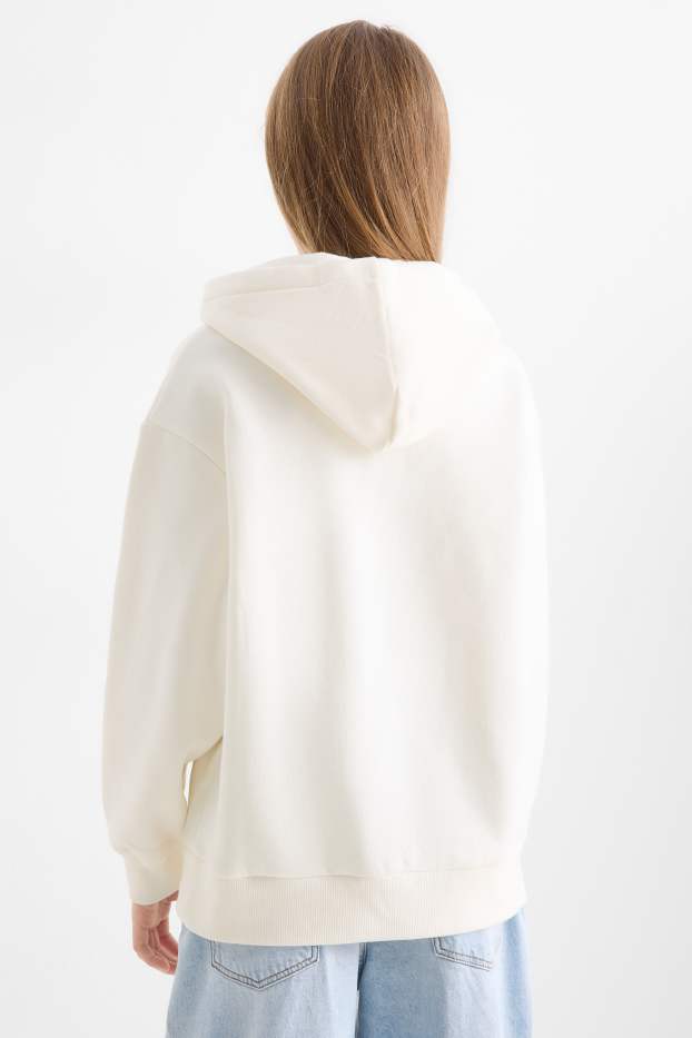 Copii - Fete - Cinnamoroll - hanorac - alb-crem