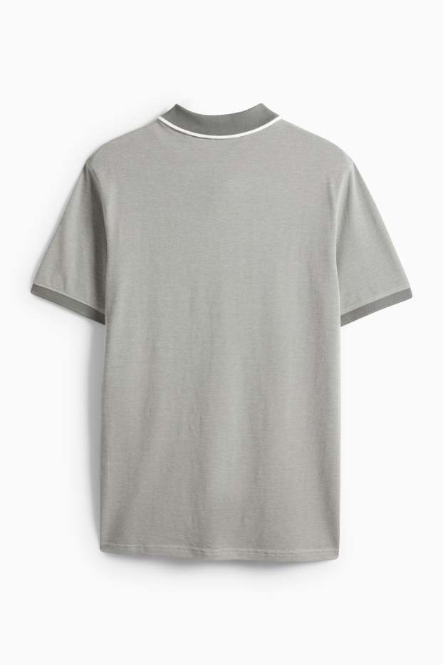 Men - Polo shirt - regular fit - green