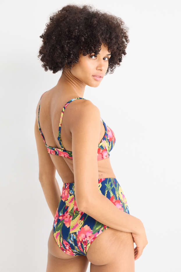 Damen - Bikini-Top mit Bügel - wattiert - LYCRA® XTRA LIFE™ - bunt