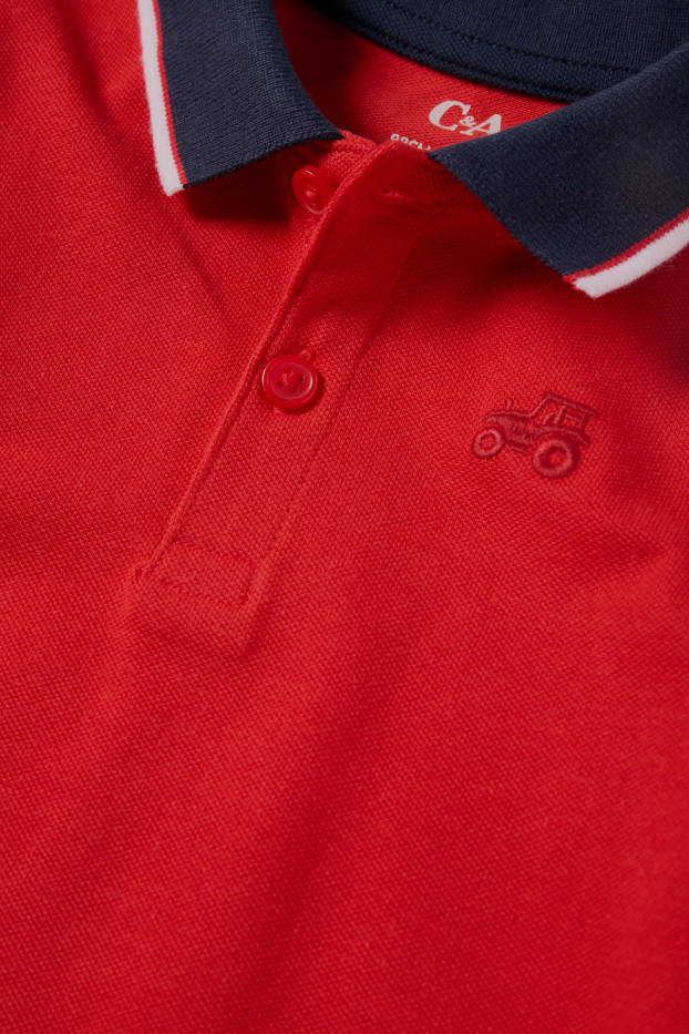 Copii - Băieți - Tricou polo - roșu