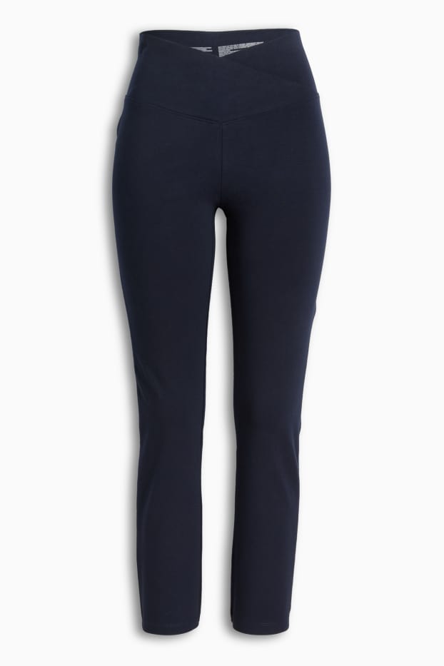 Damen - Sport-Leggings - dunkelblau