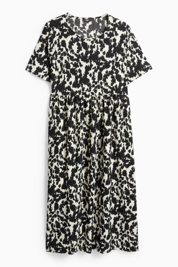 Femei - Rochie - negru / alb