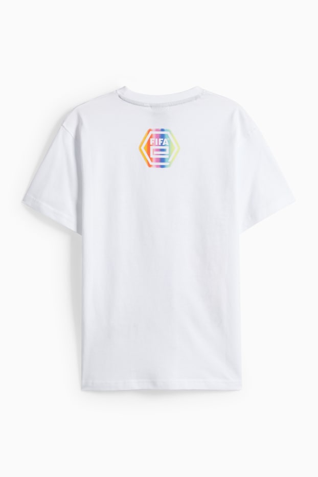 Kinder Jungen - FIFA® - Kurzarmshirt - weiss