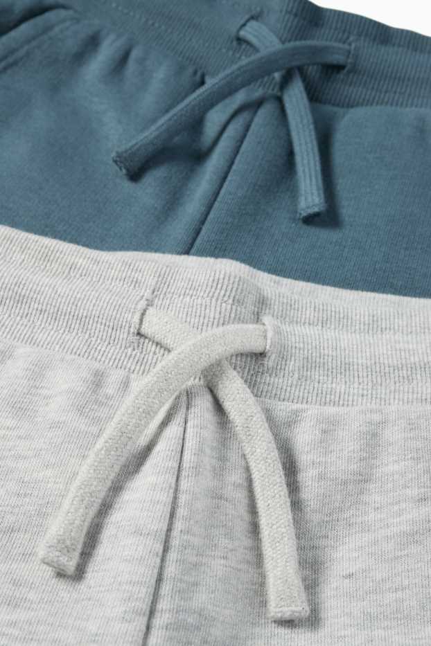 Nen - Paquet de 2 - Pokémon - pantalons curts de xandall - gris clar jaspiat