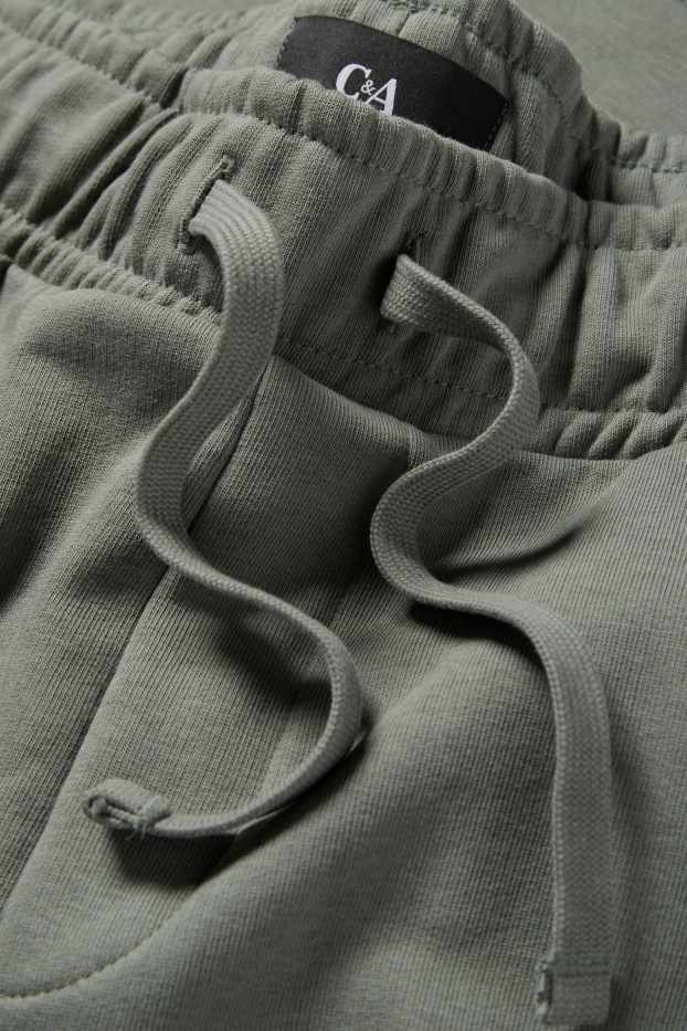 Men - Sweat shorts - khaki