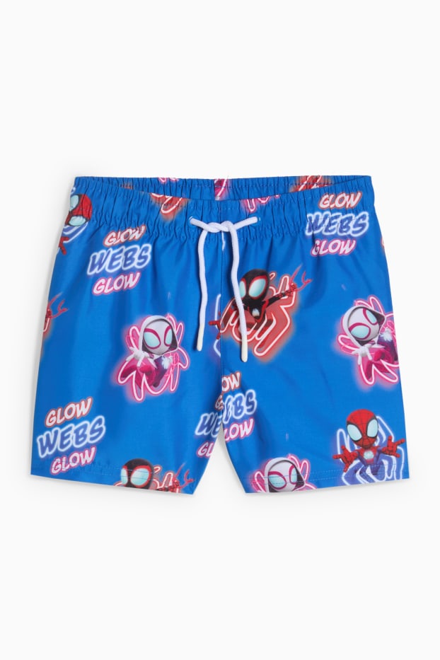 Kinder Buben - Spidey und seine Super-Freunde - Badeshorts - blau