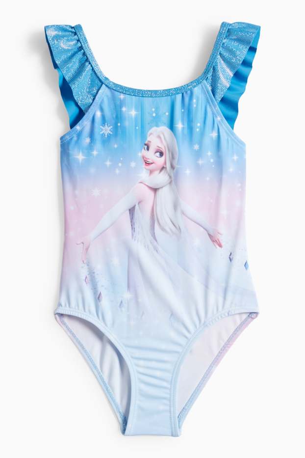 Enfants filles - La Reine des Neiges - maillot de bain - LYCRA® XTRA LIFE™ - bleu