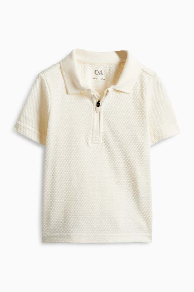 Nen - Polo - texturat - crema