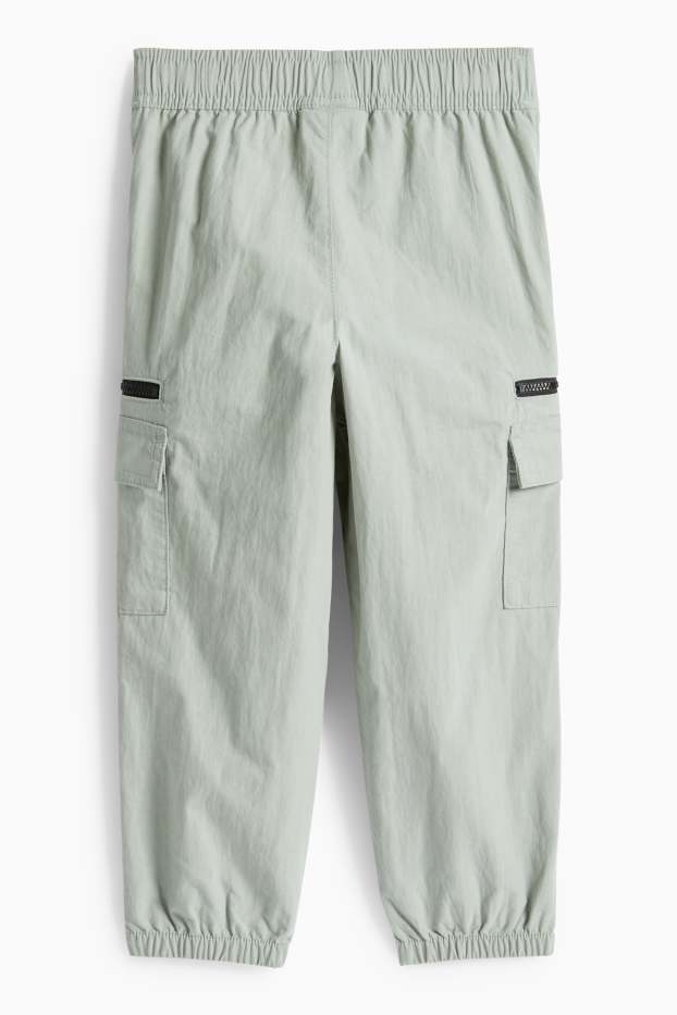 Bambini - Pantaloni cargo - verde chiaro