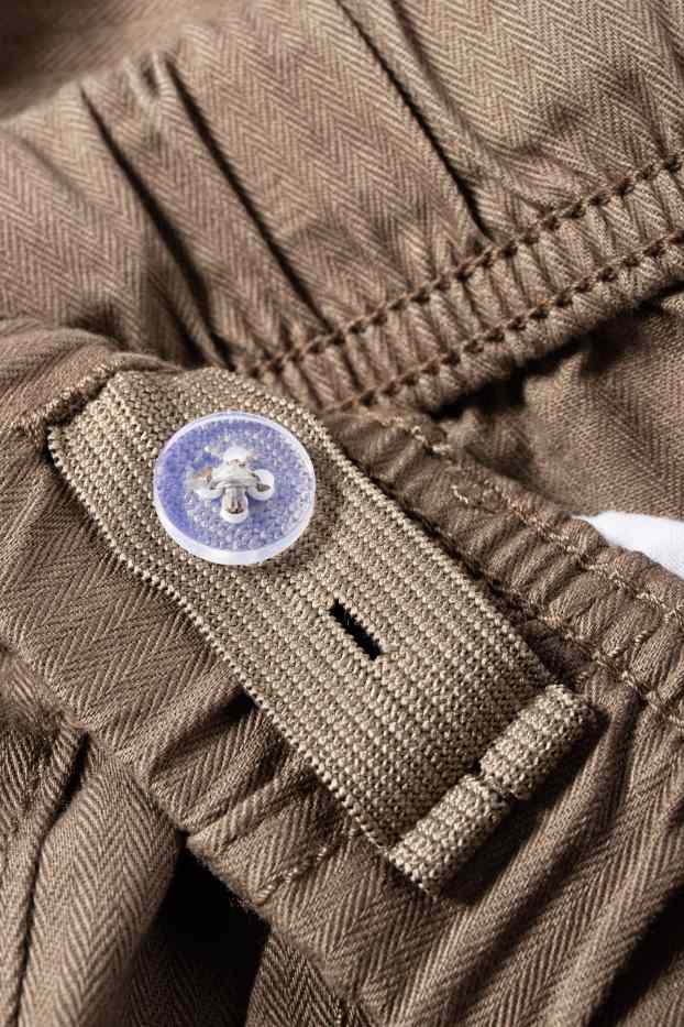 Enfants garçons - Pantalon cargo - taupe