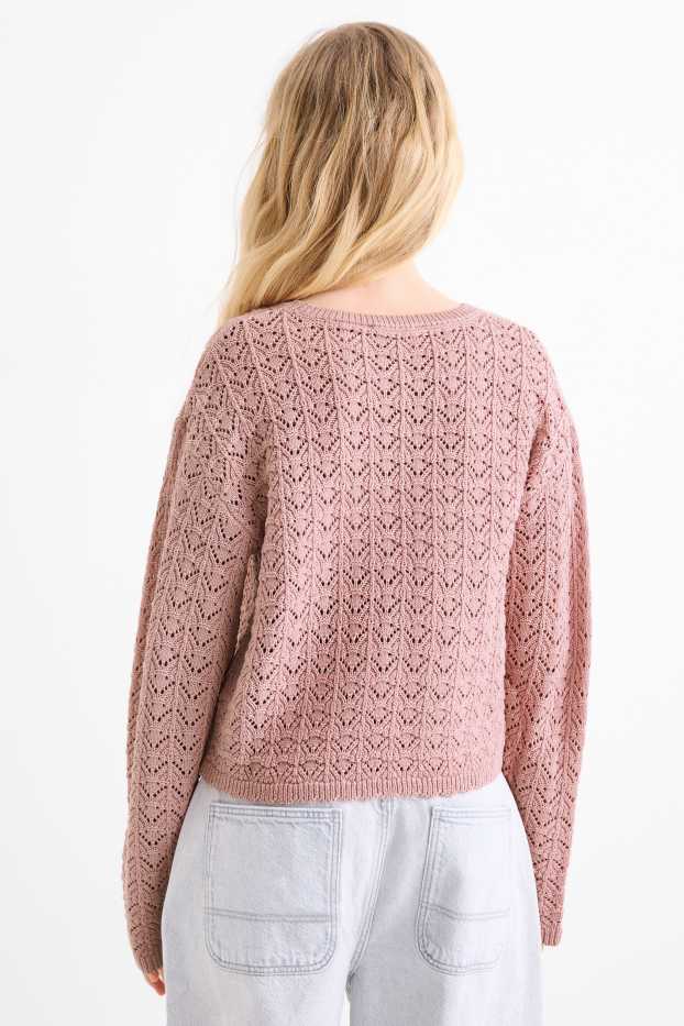 Kinder Mädchen - Pullover - pink