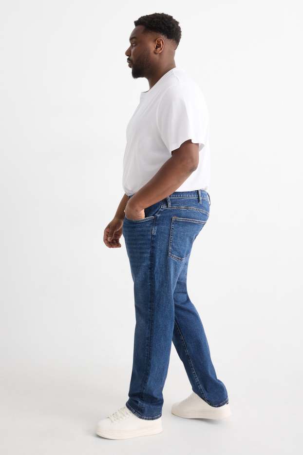 Pánské - Straight jeans - LYCRA® - džíny - modré