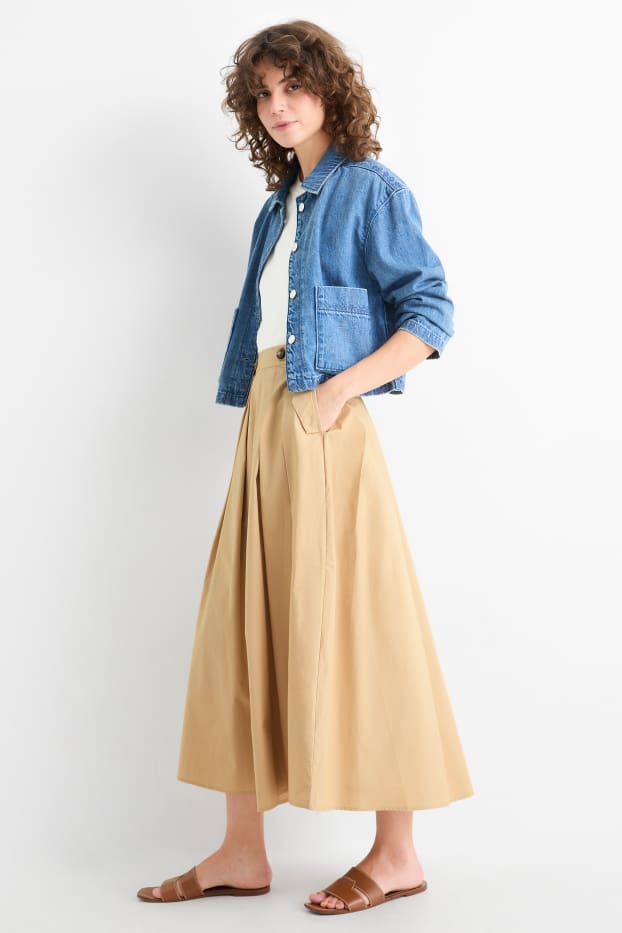 Femmes - Jupe - marron clair