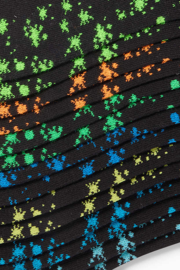 Copii - Băieți - Multipack 7 perechi - șosete sub gleznă - negru