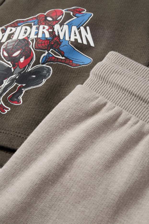 Nen - Paquet de 2 - Spider-Man - bermudes - gris