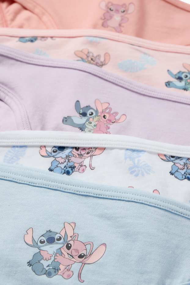 Copii - Fete - Multipack 5 perechi - Lilo & Stitch - chiloți - multicolor