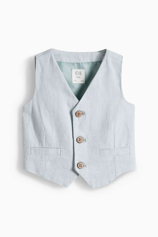 Baby Boys - Baby outfit - 4 piece - formal - white