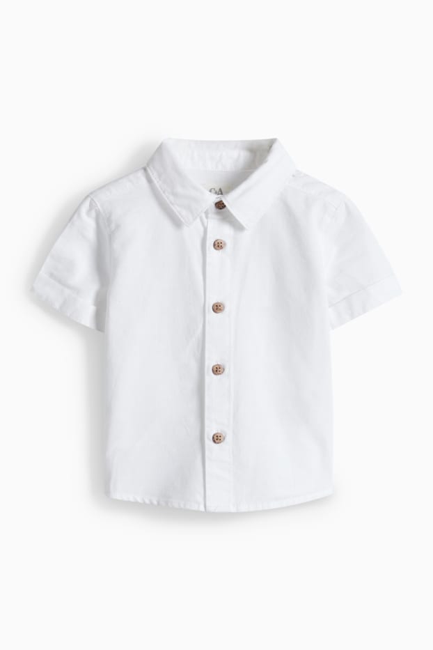 Baby Boys - Baby outfit - 4 piece - formal - white