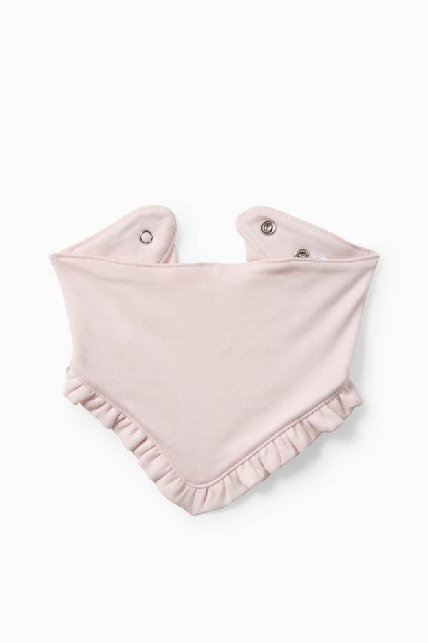 Bebeluși - fete - Compleu nou-născuți - alb / roz