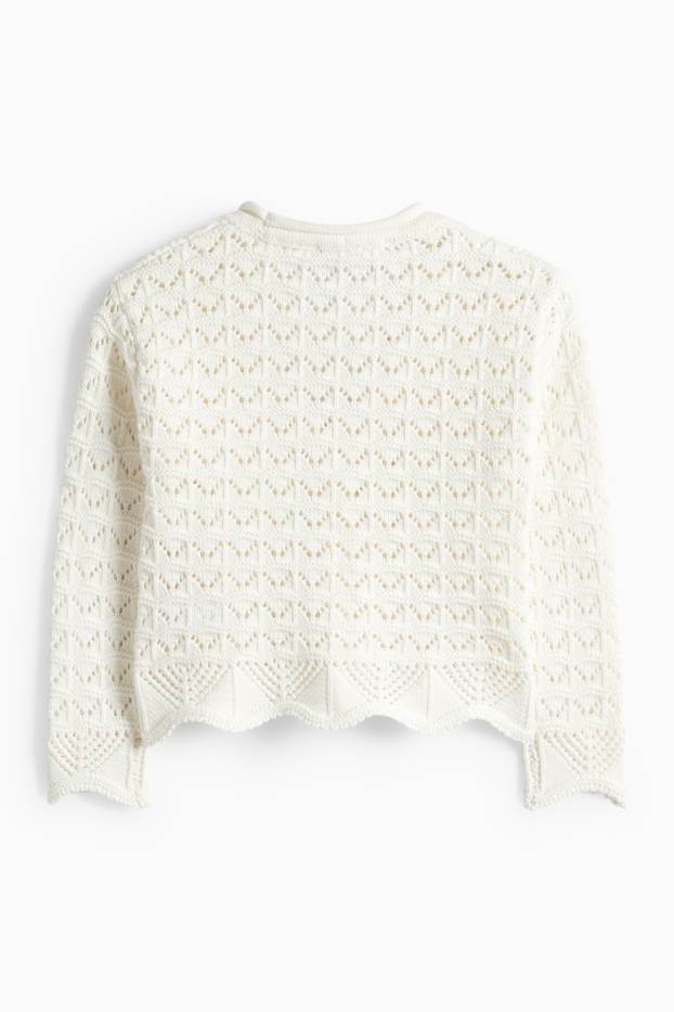 Bambine - Cardigan - bianco crema