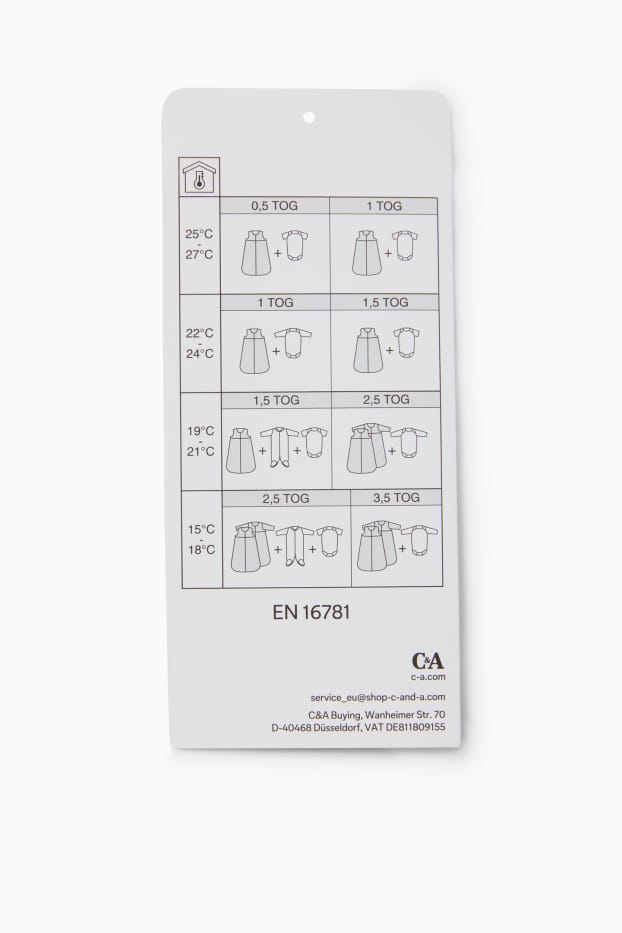 Baby Girls - Baby sleeping bag - white / rose