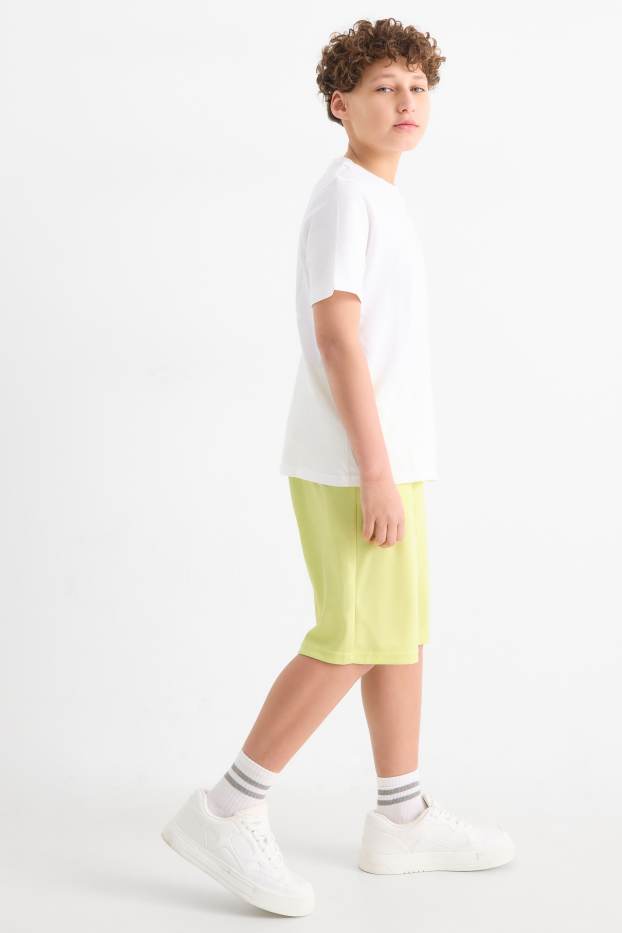 Nen - Paquet de 3 - bermudes - gris/groc