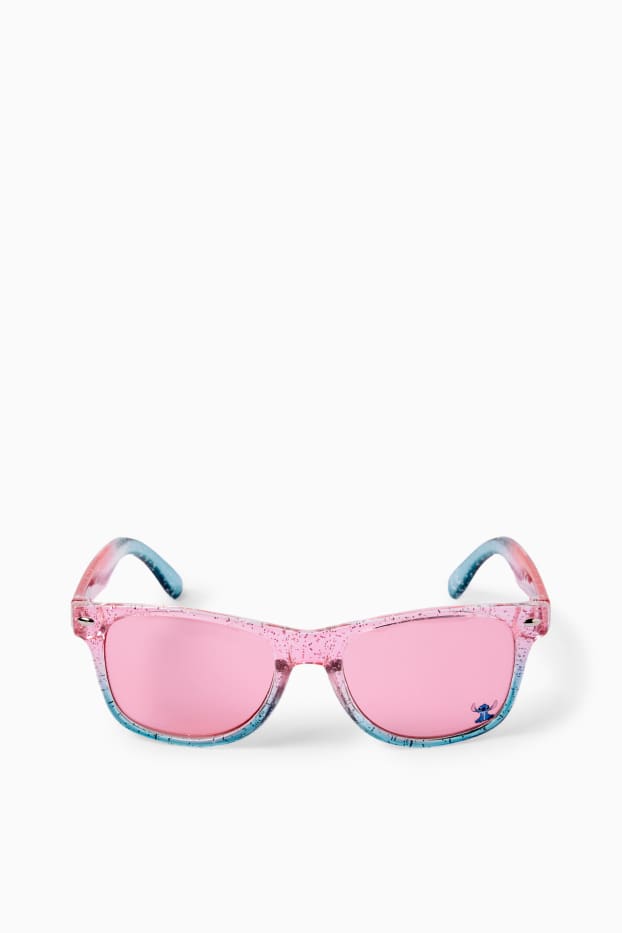 Copii - Fete - Lilo & Stitch - ochelari de soare - roz / albastru deschis