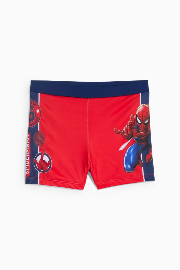 Bambini - Uomo Ragno - calzoncini da mare - LYCRA® XTRA LIFE™ - rosso / blu