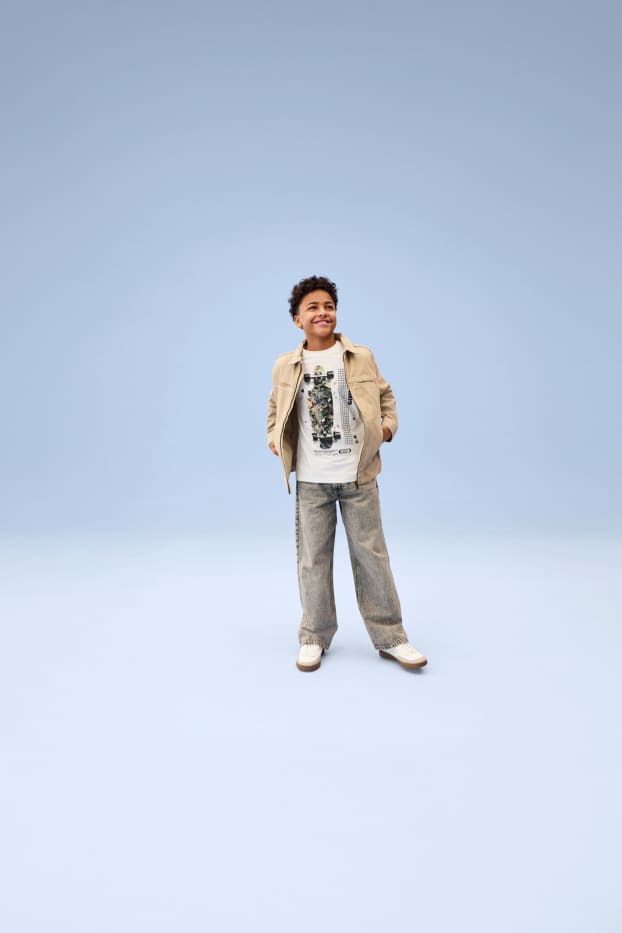 Children Boys - Jacket - light brown