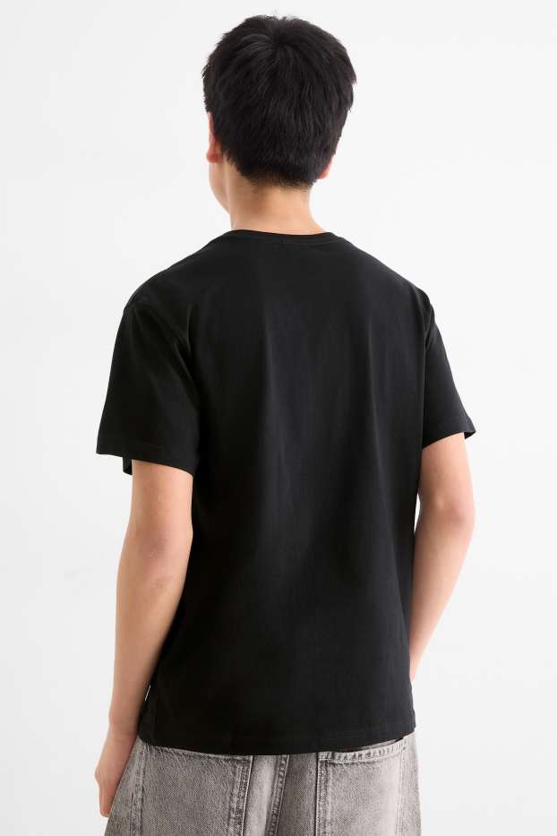 Děti - chlapci - Simpsonovi - tričko s krátkým rukávem - černá