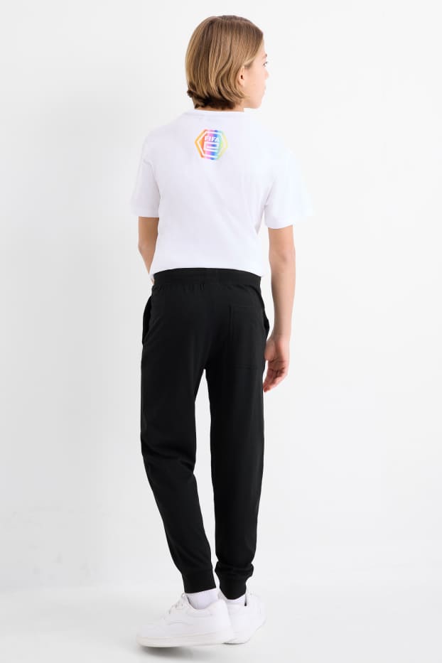 Children Boys - Joggers - black