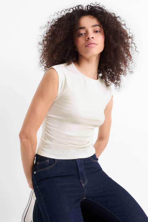 Femmes - Top - blanc