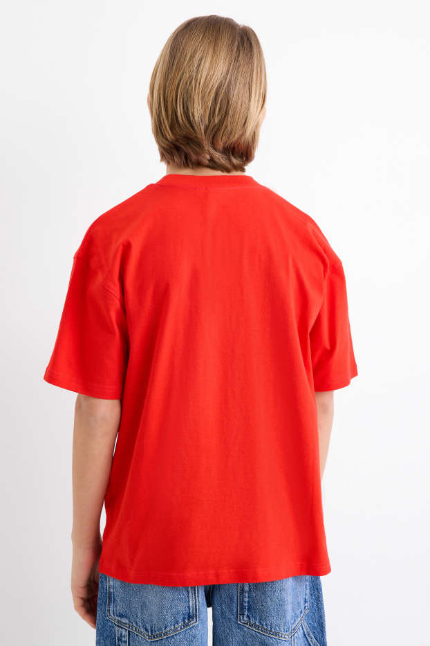 Kinder Jungen - Among Us - Kurzarmshirt - rot
