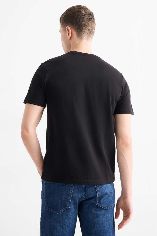 Hommes - T-shirt - regular fit - noir