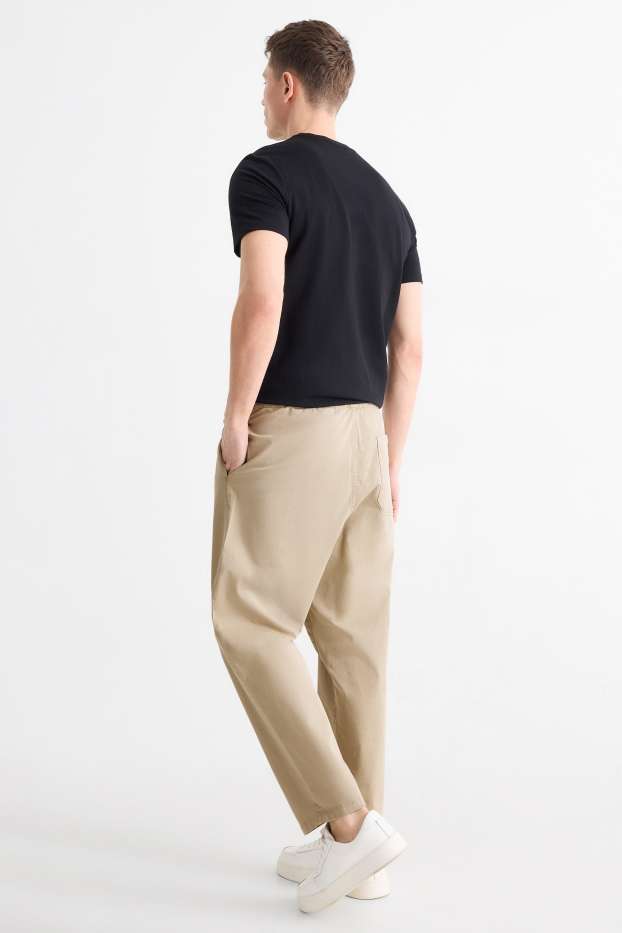 Men - Chinos - relaxed fit - beige