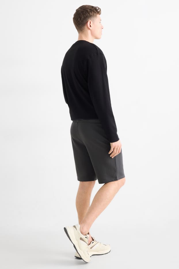 Men - Sweat shorts - dark gray