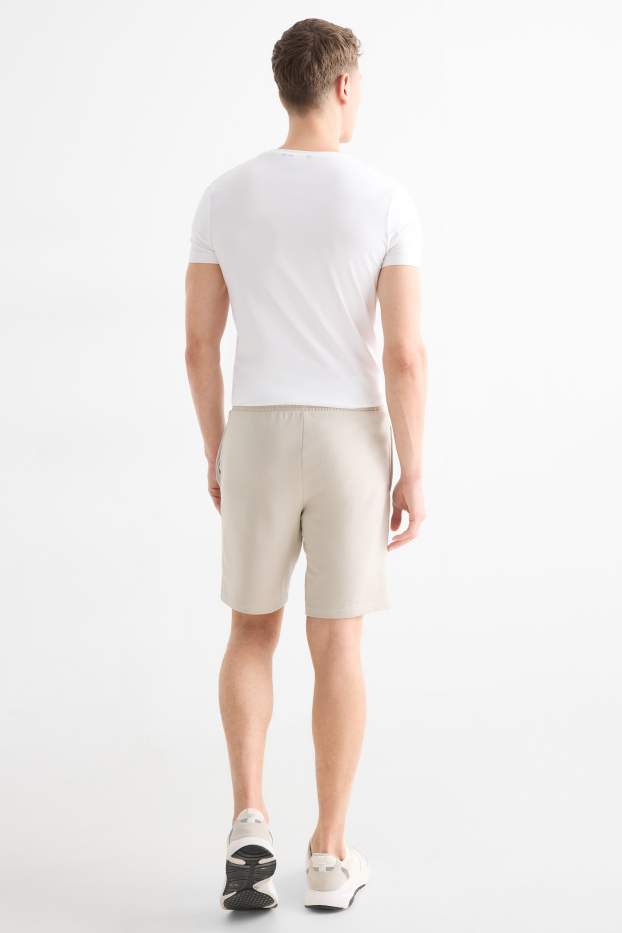 Hommes - Short en molleton - gris