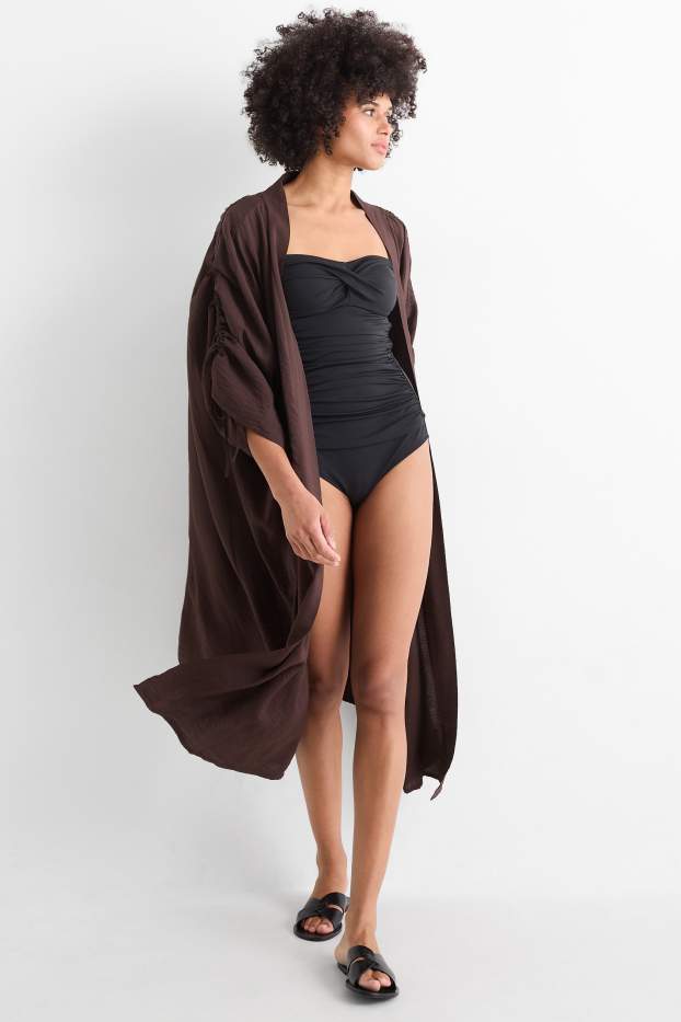 Kobiety - Tunika - brązowy