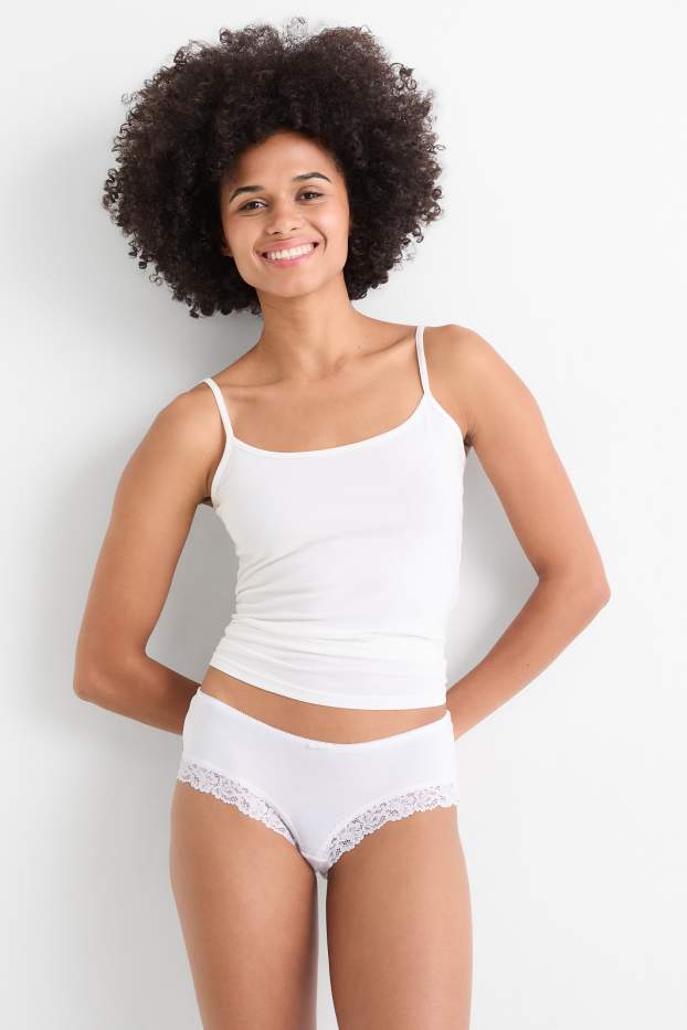 Damen - Multipack 3er - Slip - rosa