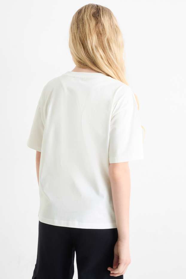 Enfants filles - Paris - T-shirt - blanc