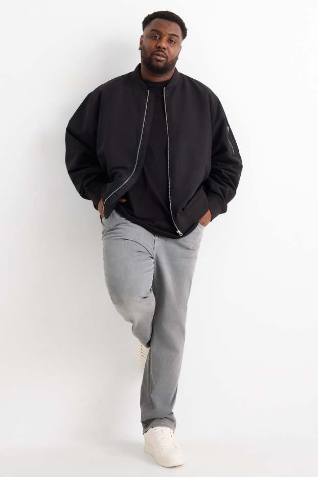 Men - Straight jeans - gray