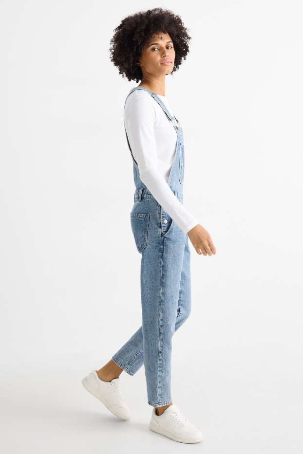 Femmes - Salopette en jean - bleu