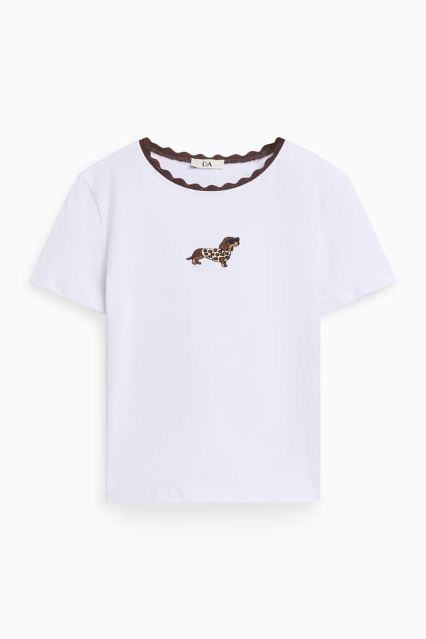 Women - T-shirt - white