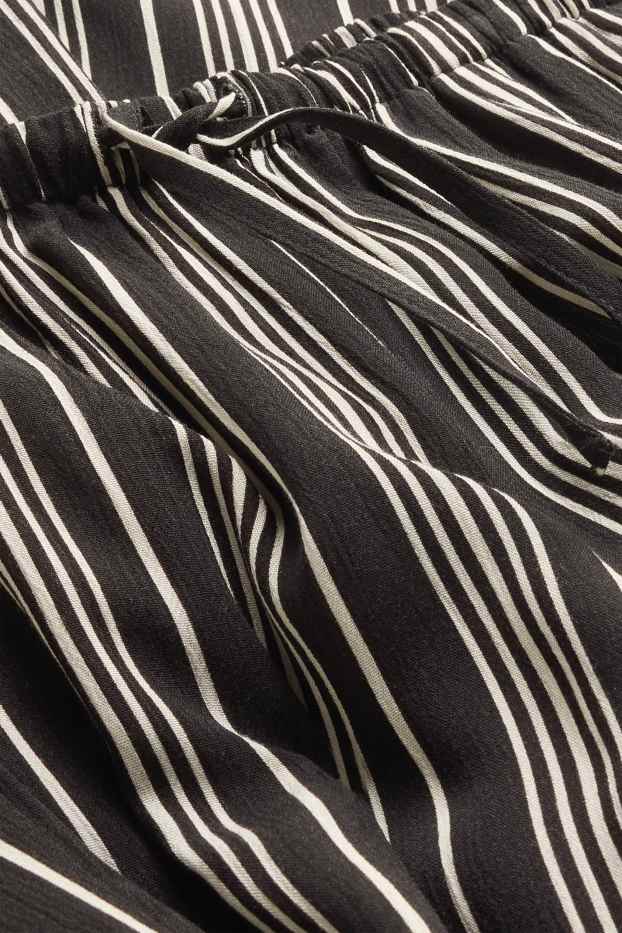 Enfants filles - Pantalon - noir / blanc