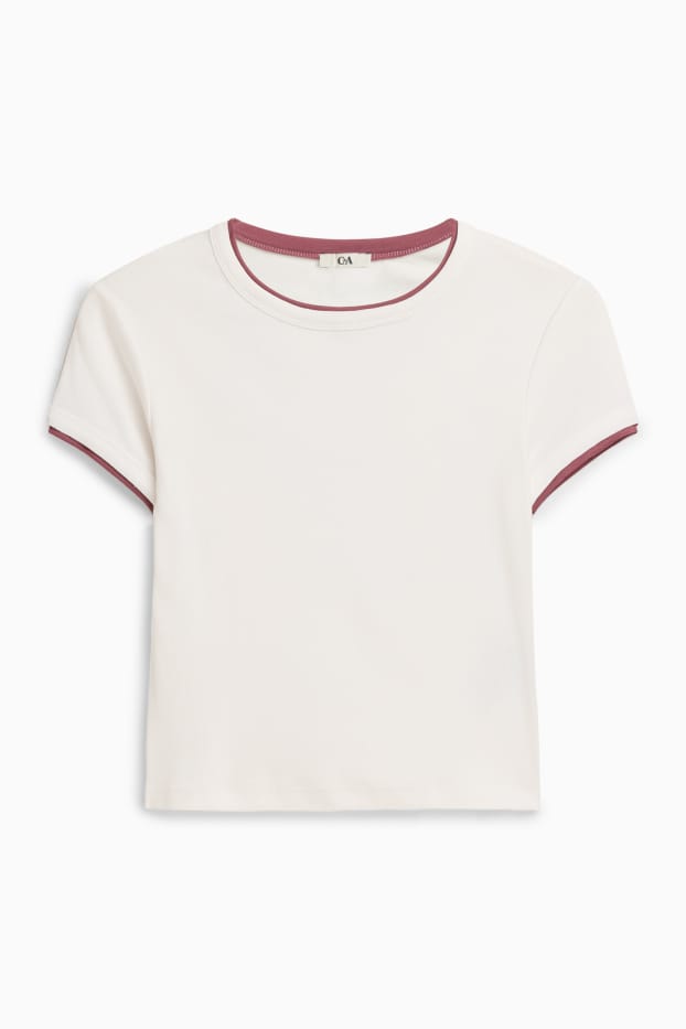 Femmes - T-shirt - blanc
