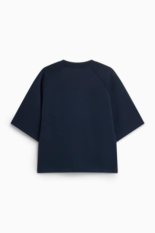 Dames - Oversized sweatshirt - donkerblauw