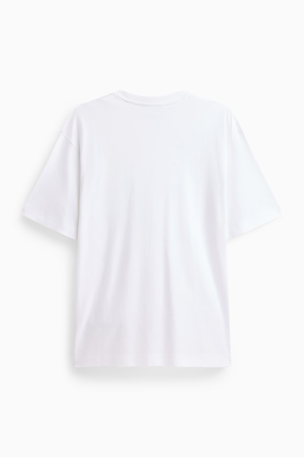 Bărbați - Tricou - relaxed fit - alb