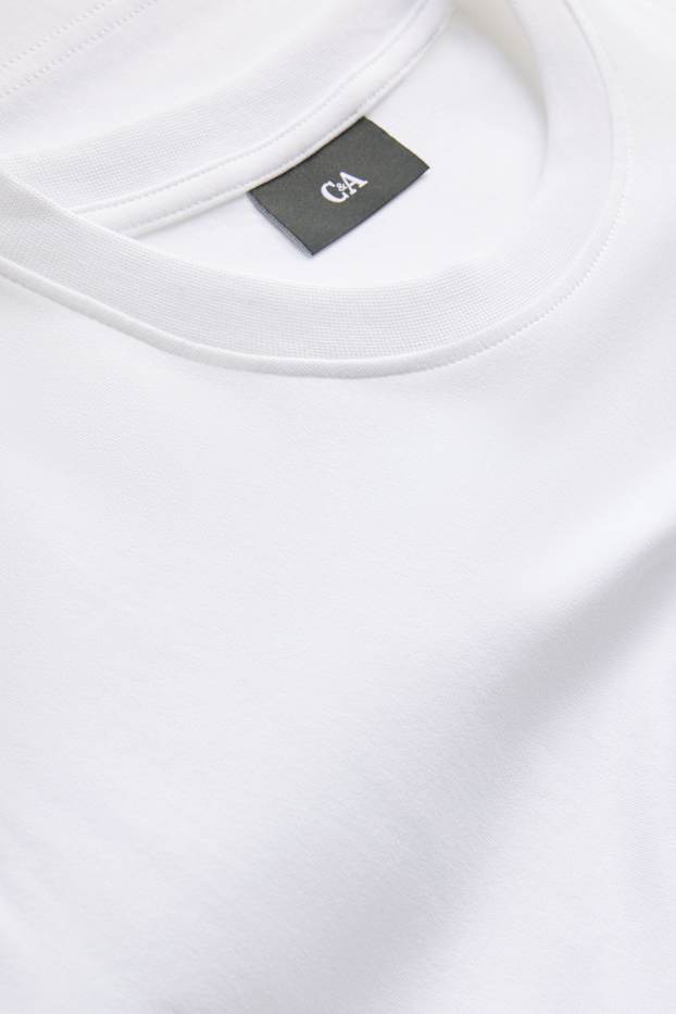 Bărbați - Tricou - relaxed fit - alb