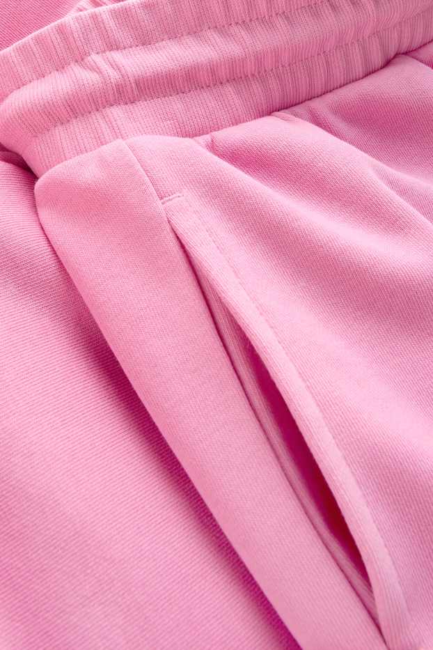 Femmes - Short en molleton - rose